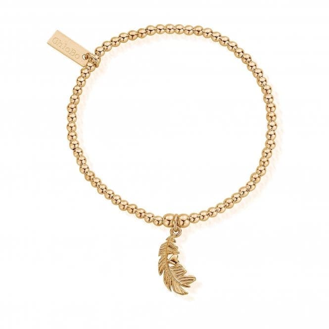 ChloBo Cute Charm feather Heart Bracelet GBCC1078ChloBoGBCC1078