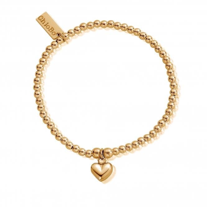 ChloBo Cute Charm Puffed Heart Bracelet GBCC067ChloBoGBCC067