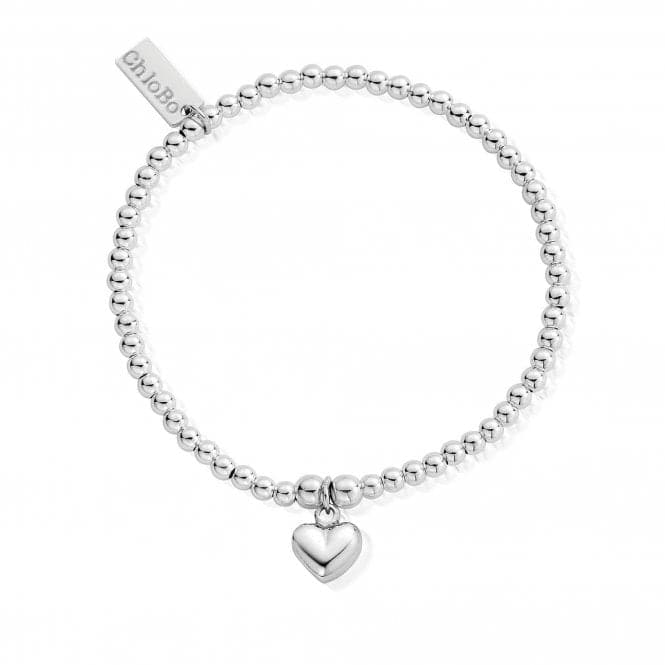 ChloBo Cute Charm Puffed Heart Bracelet SBCC023ChloBoSBCC023