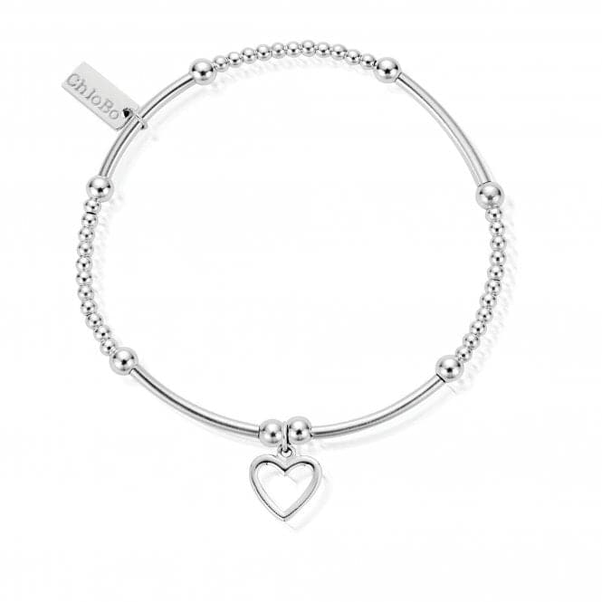 ChloBo Cute Mini Open Heart Bracelet SBCM007ChloBoSBCM007