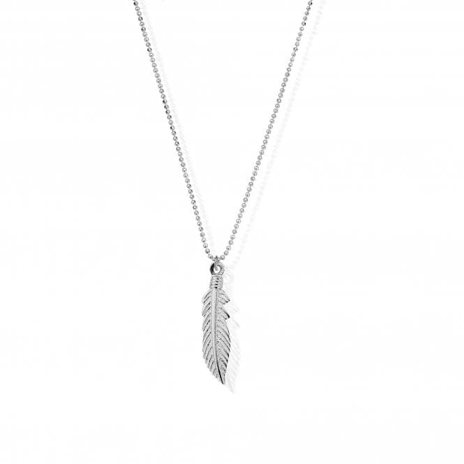 ChloBo Diamond Cut Chain With Feather Pendant SCDC2717ChloBoSCDC2717