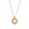 ChloBo Diamond Cut Chain With Heart Mandala Pendant GCDC11124ChloBoGCDC11124