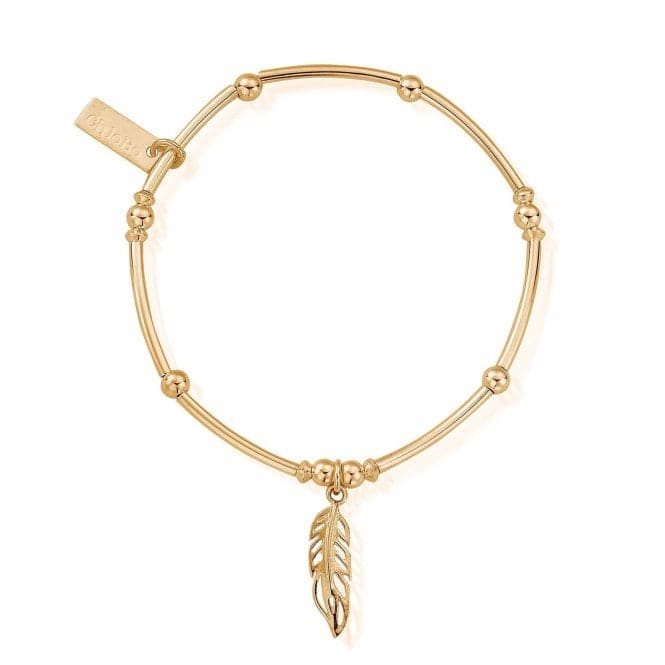 ChloBo Mini Noodle Ball Feather Bracelet GBMNB1089ChloBoGBMNB1089