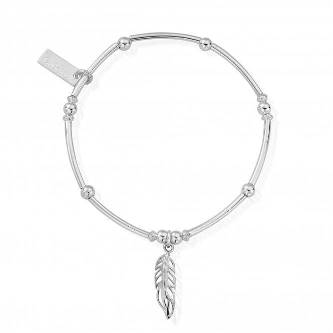 ChloBo Mini Noodle Ball Feather Bracelet SBMNB570ChloBoSBMNB570