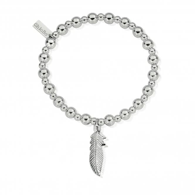 ChloBo Mini Small Ball Feather Bracelet SBMSB706ChloBoSBMSB706