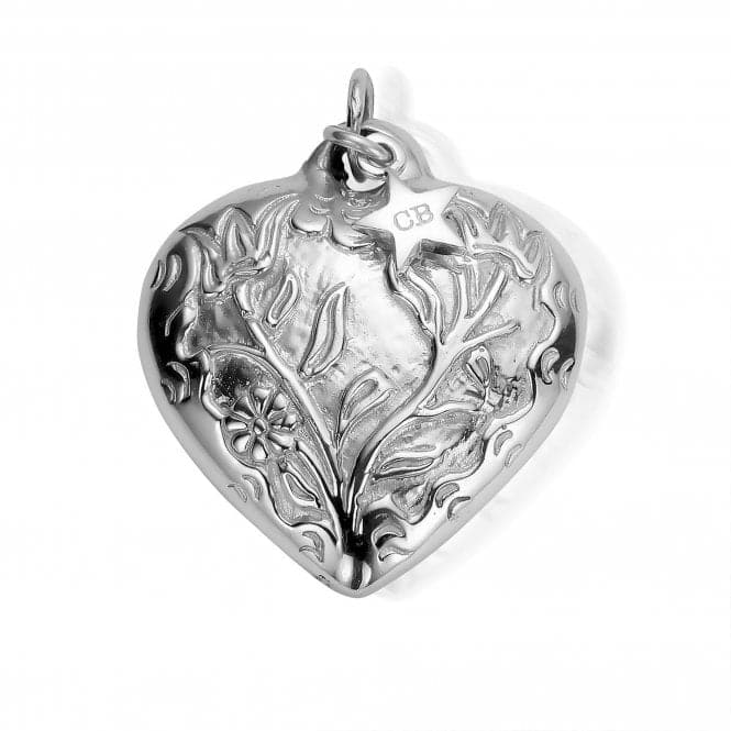 ChloBo XL Embossed Heart Pendant SP055ChloBoSP055