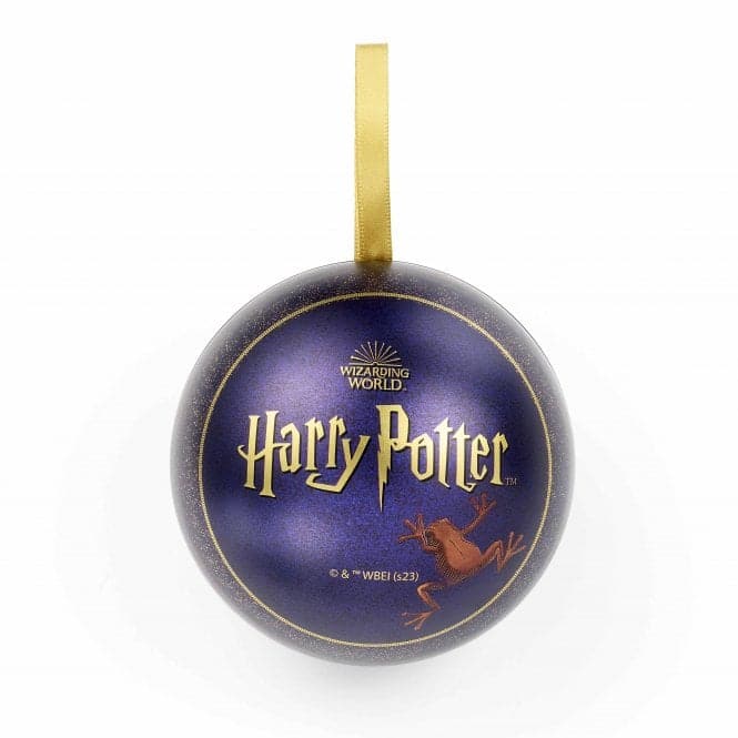 Chocolate Frog Christmas Gift Bauble & Pin BadgeHarry PotterHPCB0157