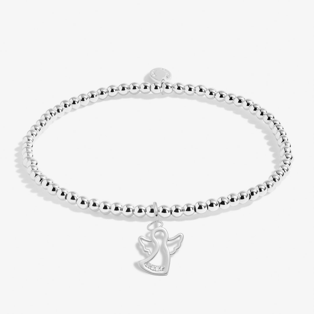 Christmas A Little Christmas Angel Silver Plated Bracelet 7561Joma Jewellery7561