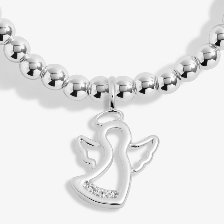 Christmas A Little Christmas Angel Silver Plated Bracelet 7561Joma Jewellery7561