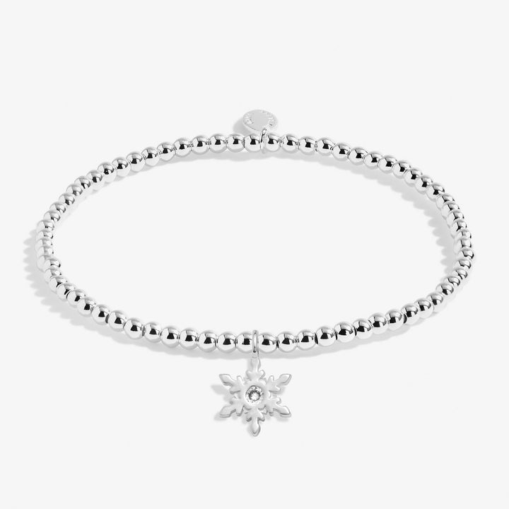 Christmas A Little Christmas Wishes Silver Plated Bracelet 7562Joma Jewellery7562