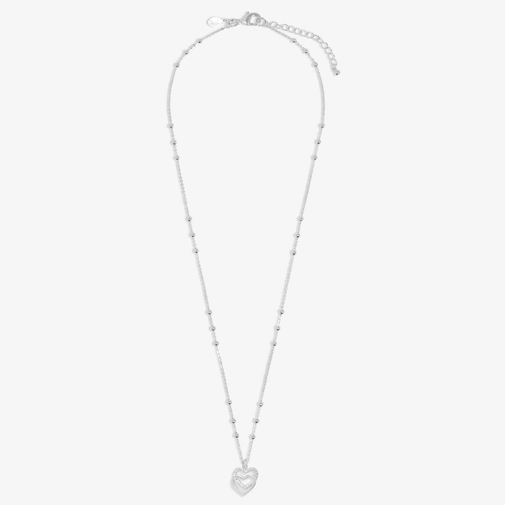 Christmas A Little Merry Christmas Fabulous Friend Silver Plated Necklace 7708Joma Jewellery7708