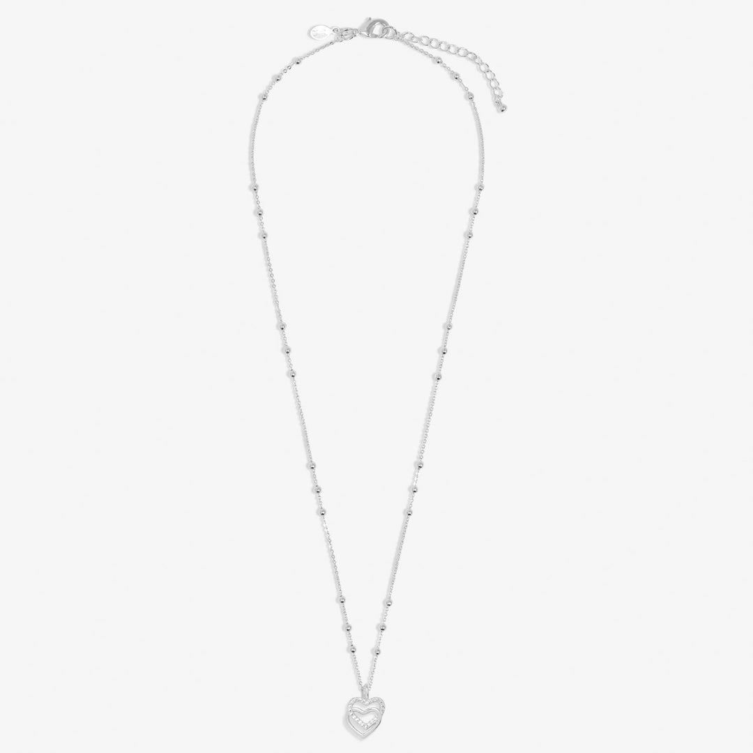 Christmas A Little Merry Christmas Fabulous Friend Silver Plated Necklace 7708Joma Jewellery7708