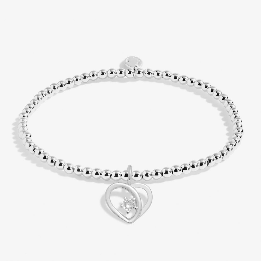 Christmas A Little Merry Christmas Lovely Daughter Silver Plated Bracelet 7558Joma Jewellery7558