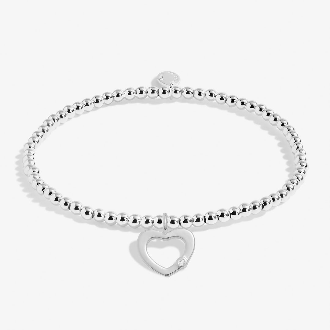 Christmas A Little Merry Christmas Wonderful Mum Silver Plated Bracelet 7556Joma Jewellery7556