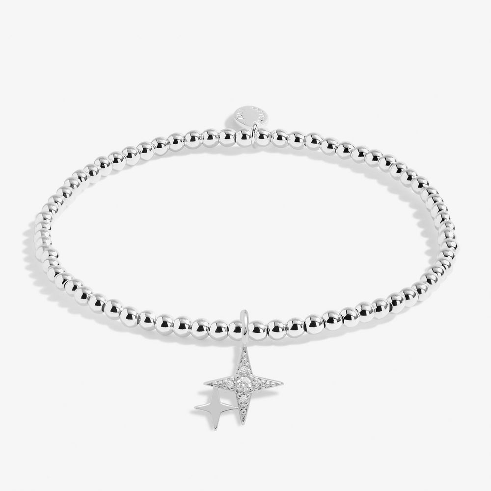 Christmas A Little Season To Sparkle Silver Plated Bracelet 7564Joma Jewellery7564