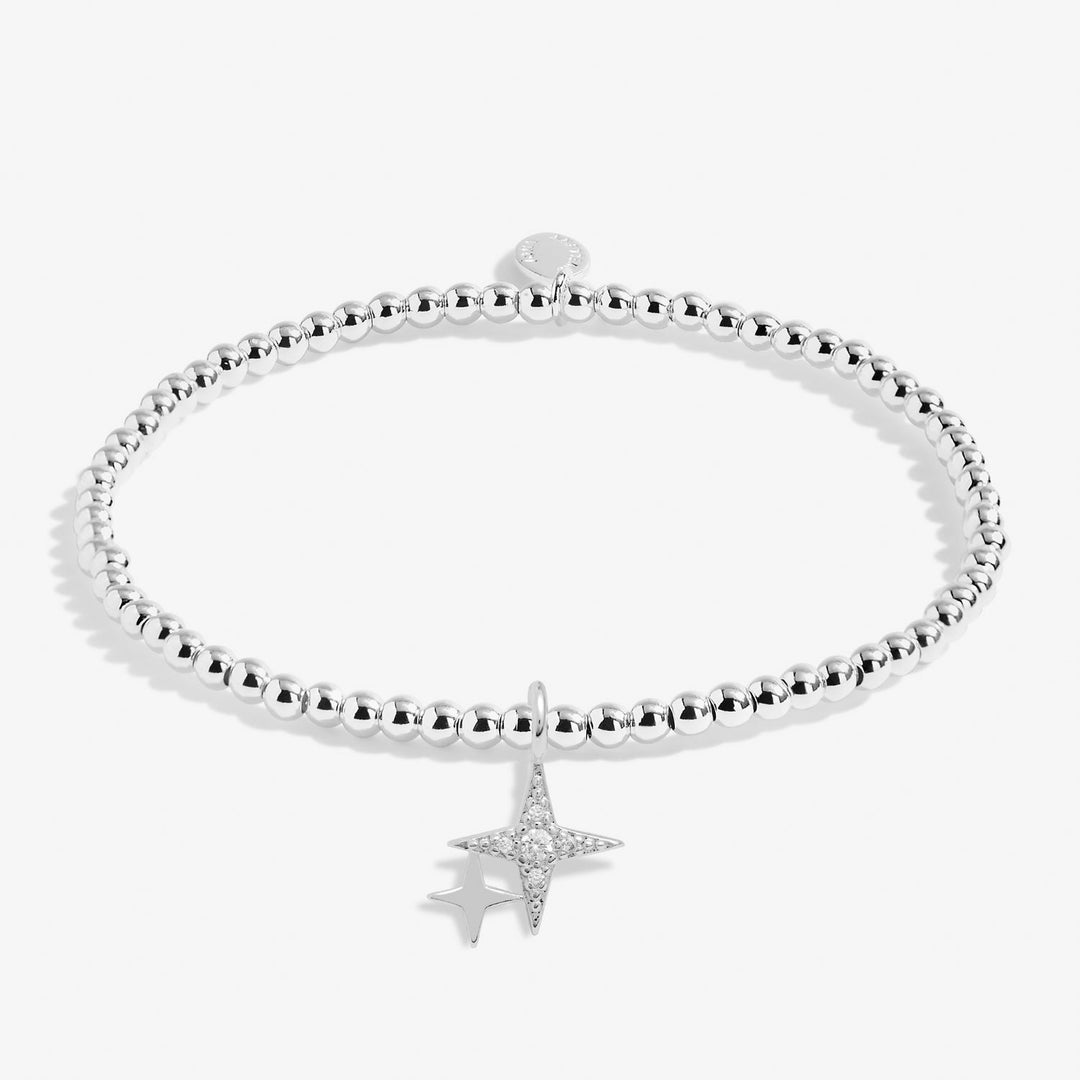 Christmas A Little Season To Sparkle Silver Plated Bracelet 7564Joma Jewellery7564