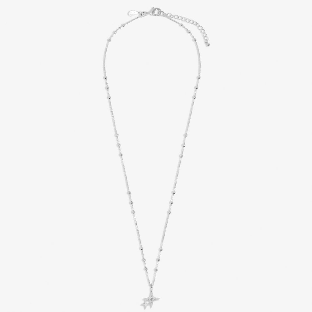 Christmas A Little Season To Sparkle Silver Plated Necklace 7710Joma Jewellery7710