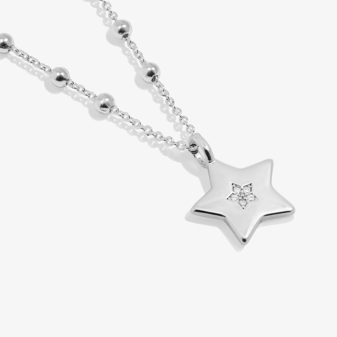 Christmas A Little So Very Merry Silver Plated Necklace 7711Joma Jewellery7711