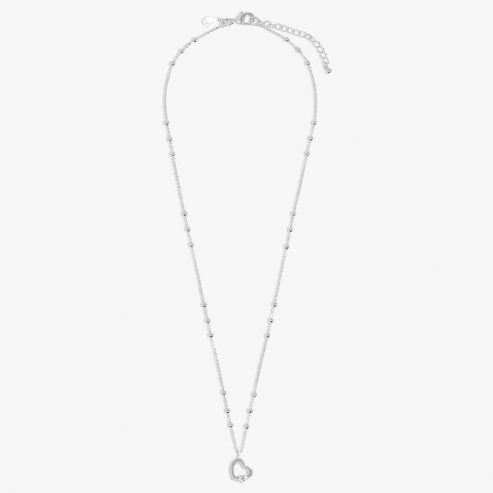 Christmas A Little With Love Silver Plated Necklace 7709Joma Jewellery7709