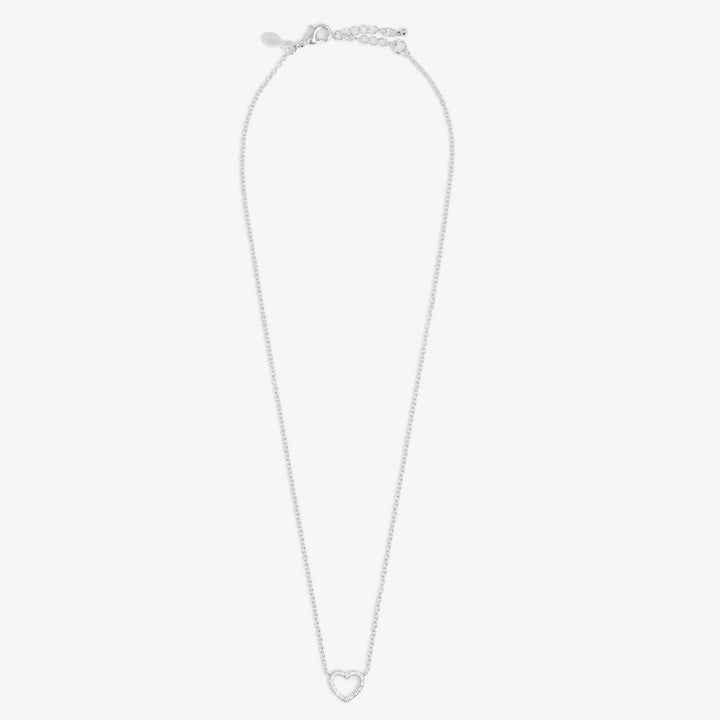 Christmas Cracker With Love Silver Plated Necklace 7691Joma Jewellery7691