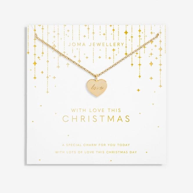 Christmas With Love This Christmas Gold 46cm + 5cm Necklace 6367Joma Jewellery6367