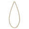 Circle Bar Yellow Gold 46.5cm Necklace GN331Elements GoldGN331