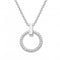 Circular Open Bar Zirconia Pendant 96820CZDew96820CZ