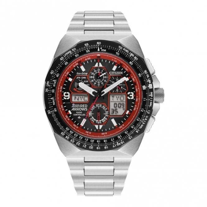 Citizen Gents Eco - Drive Red Arrows Limited Edition Skyhawk A - T Watch JY8126 - 51ECitizenJY8126 - 51E