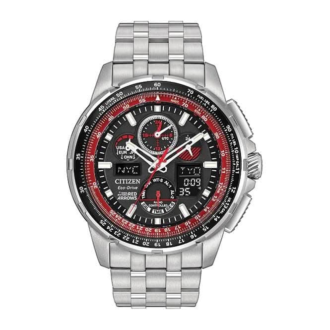 Citizen Gents Eco - Drive Red Arrows Skyhawk A - T Watch JY8059 - 57ECitizenJY8059 - 57E