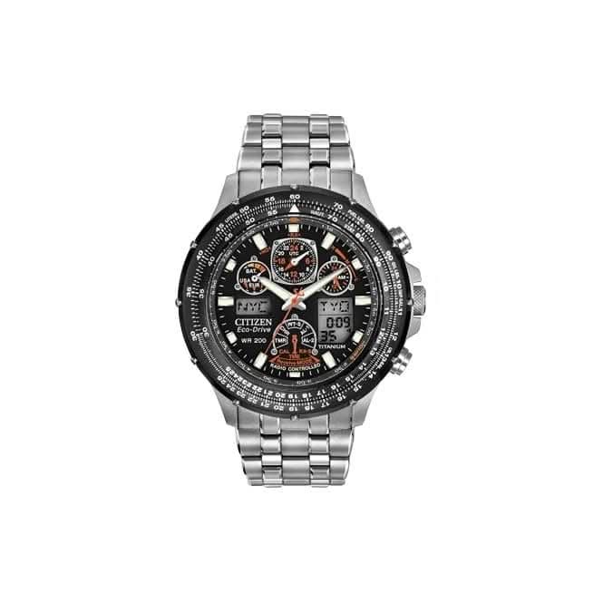 Citizen Men's Eco-Drive Titanium Skyhawk A-T Watch JY0010-50E