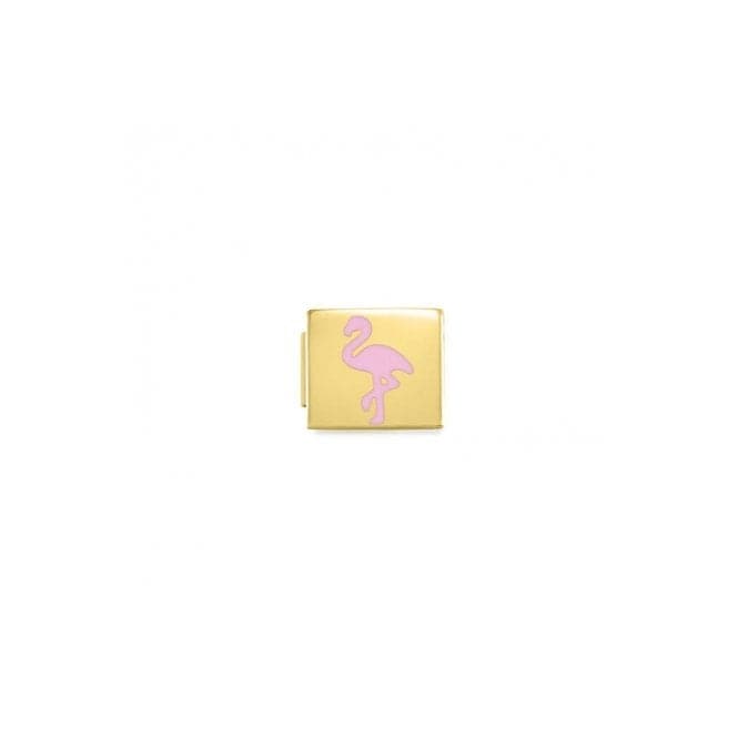 Classic Glam Enamel Link Flamingo Charm 230204/02Nominations230204/02