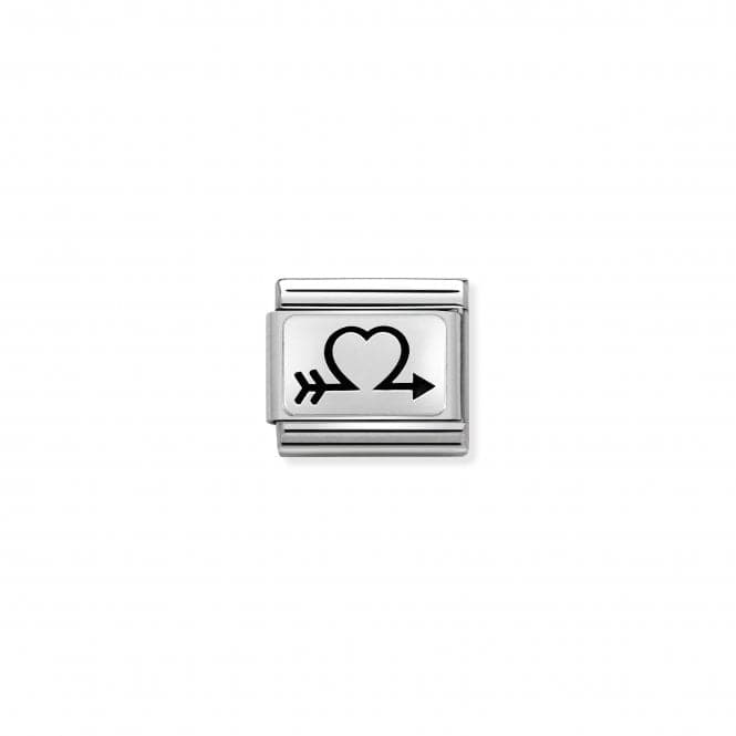 Classic Silver Heart with Arrow Link 330109/37Nominations330109/37