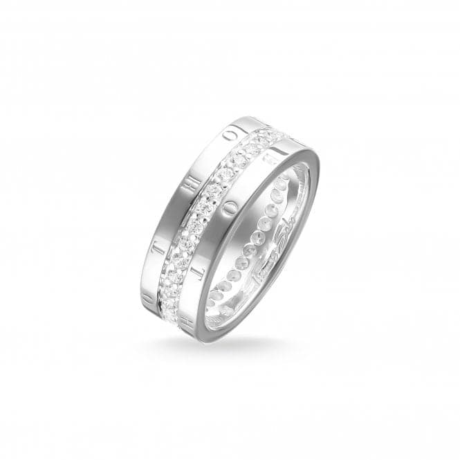 Classic White Eternity Ring TR1701 - 051 - 14Thomas Sabo Sterling SilverTR1701 - 051 - 14 - 50