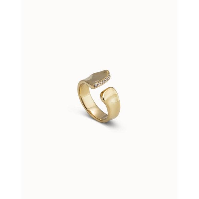 Cliff White Brass Topazs RingUNOde50ANI0752ORO00012