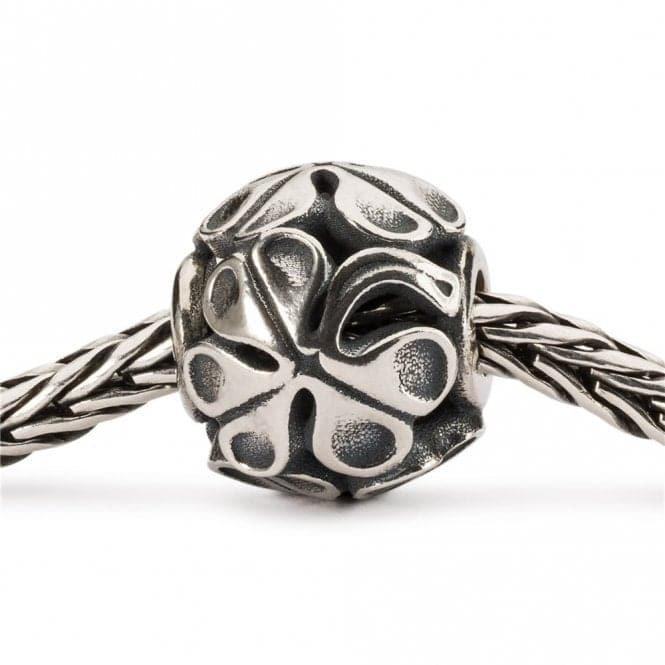 Clover Sterling Silver Bead TAGBE - 40124TrollbeadsTAGBE - 40124