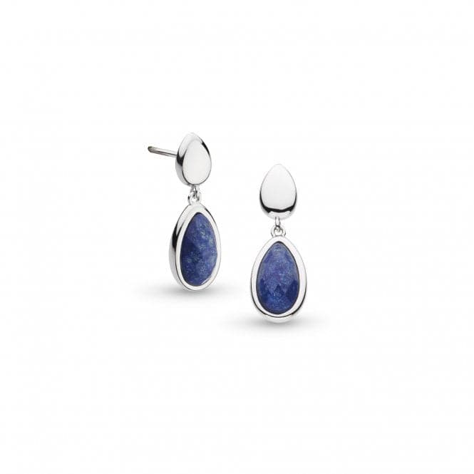 Coast Pebble Azure Duo Droplet Stud Drop Earrings 50173LPKit Heath50173LP