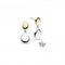 Coast Pebble Golden RP/GD Stud Drop Earrings 60186GRPKit Heath60186GRP