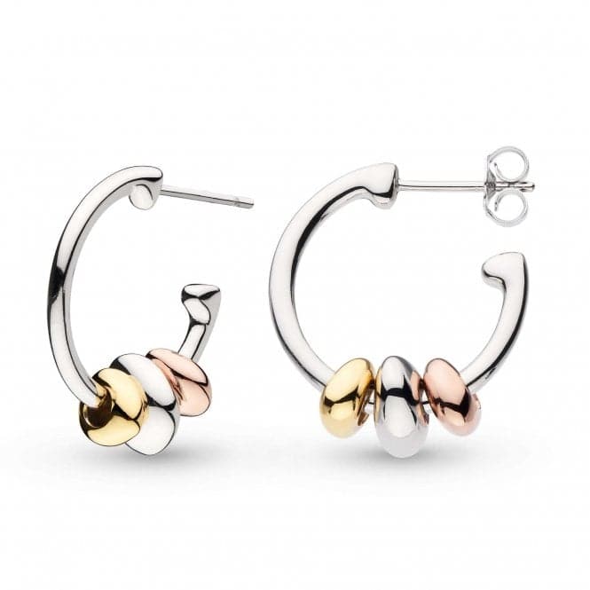 Coast Tumble Golden Hoop Earrings 60195GRGKit Heath60195GRG