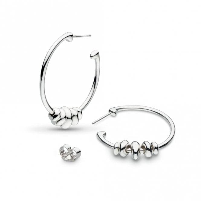 Coast Tumble RP 32mm Semi Hoop Stud Earrings 60201RPKit Heath60201RP