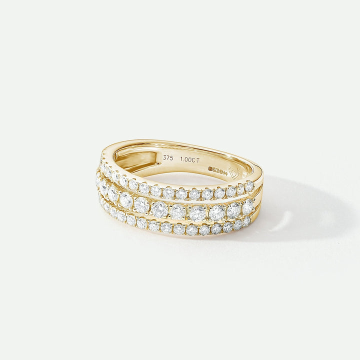 Colette | 9ct Yellow Gold 1ct tw Lab Grown Diamond RingCreated BrillianceBA0071449 - N