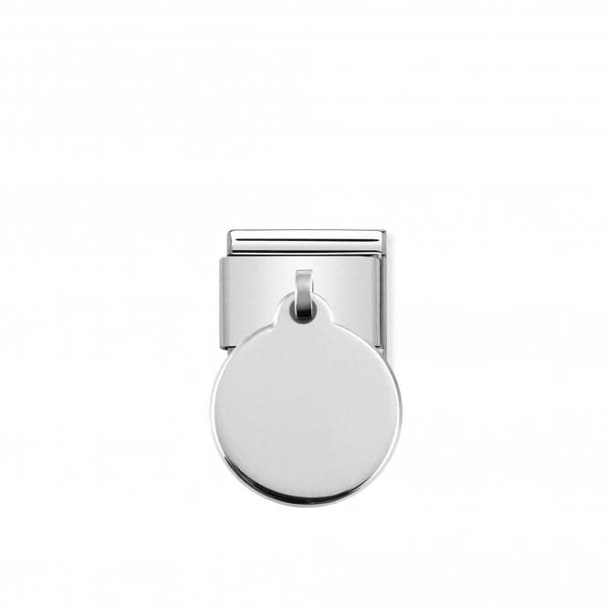 Composable Classic Charm Plates Silver Round Link 331801/01Nominations331801/01