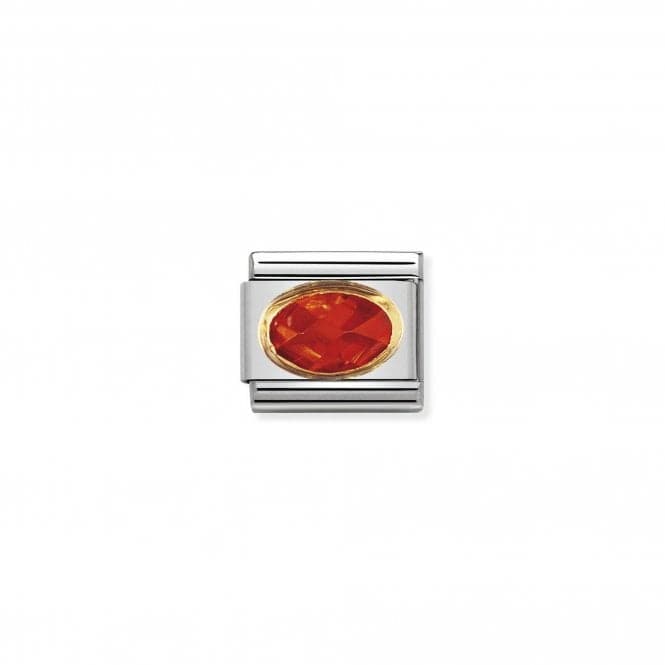 Composable Classic Faceted Zirconia Gold Orange Link 030601/026Nominations030601/026