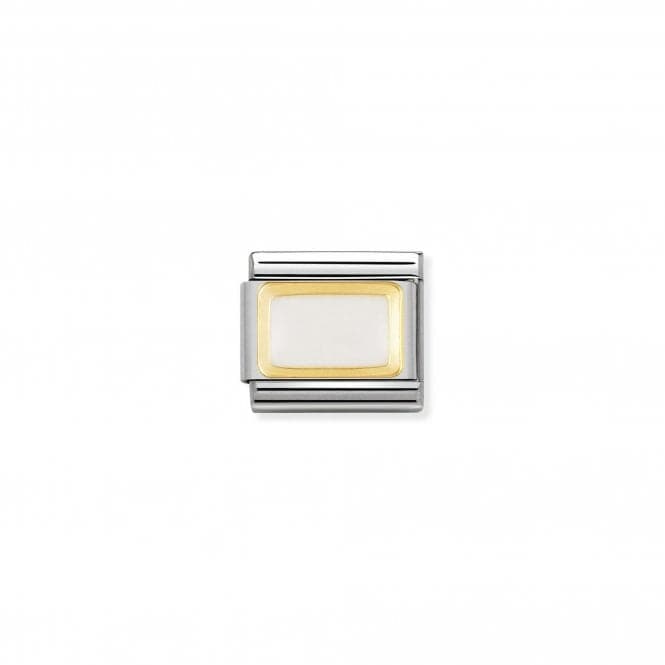 Composable Classic Geometric Gold White Rectangle Link 030206/18Nominations030206/18