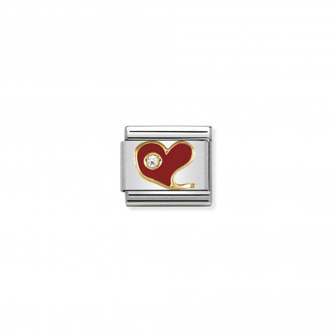 Composable Classic Gold Enamel Zirconia Red Link 030321/21Nominations030321/21