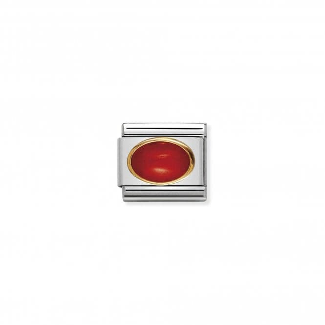 Composable Classic Gold Red Coral Link 030502/11Nominations030502/11