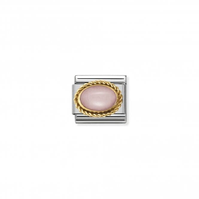 Composable Classic Gold Setting Pink Opal Link 030507/22Nominations030507/22