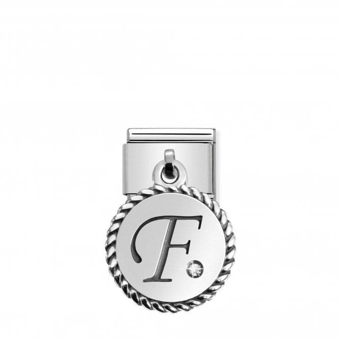 Composable Classic Letters Silver Charms Oxy F Link 331809/06Nominations331809/06