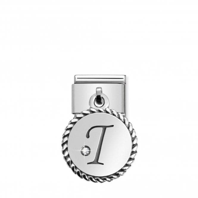 Composable Classic Letters Silver Charms Oxy I Link 331809/09Nominations331809/09