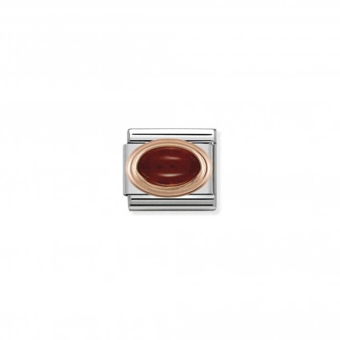 Composable Classic Oval Rose Gold Garnet Link 430502/03Nominations430502/03