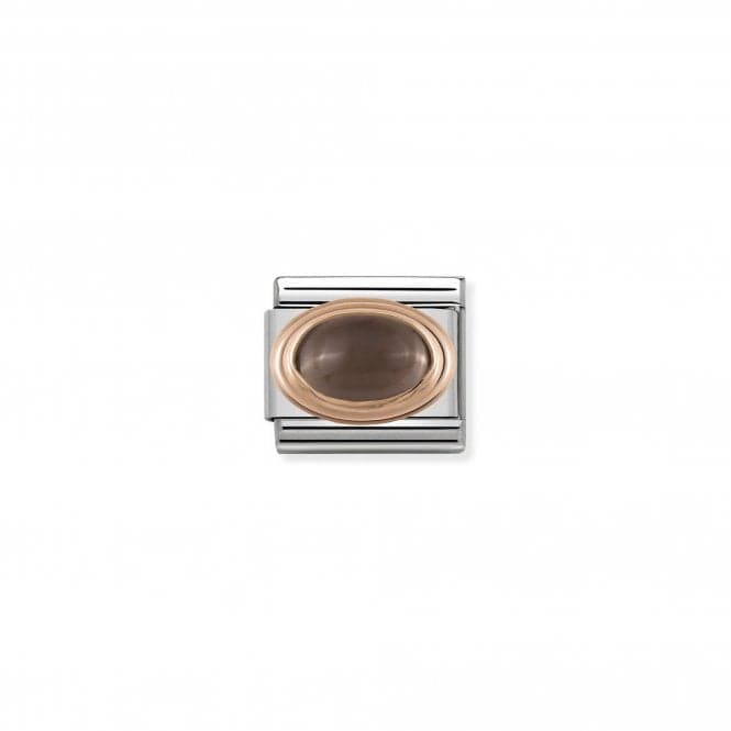 Composable Classic Oval Rose Gold Smoky Quartz Link 430501/29Nominations430501/29